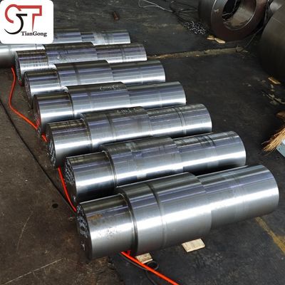 17NiCrMo6-4 Alloy Steel Forgings Low Speed Shaft And High Speed Shaft Spindle