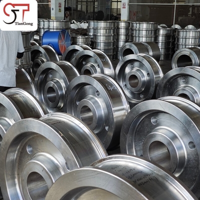 42CrMo Forged Wheels for Gantry Cranes and Heavy Port Handling Equipment