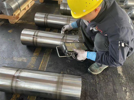 42CrMo Alloy Steel Forging Metal Shaft Blank Rough Machined Forge For Metal Wind Power Industry