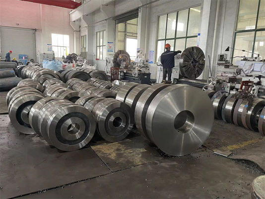 ISO9001 42CrMo4 Open Die Forming Steel Shafts Gear Wheels Wind Power Systems