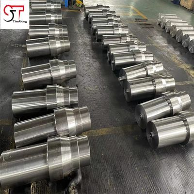 Blast Furnace Carbon Steel Forging Mild Steel Q345 For Bell Gear Ball Mill Gear