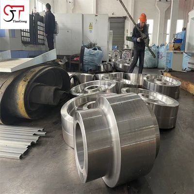 Custom Forged Cylinder Open Die Forging Process Cylinder Sleeve For Industrial Gearbox
