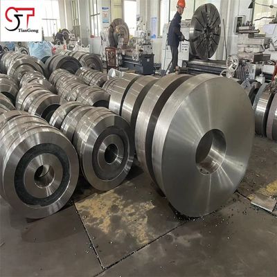 Forged Crane Wheel For Industrial Cranes Handling Equipment Custom Forged Wheels