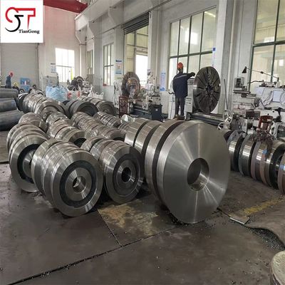 Customized Container Crane Wheel Forged Wheels 100kg – 7000kg Gear Forged Wheels