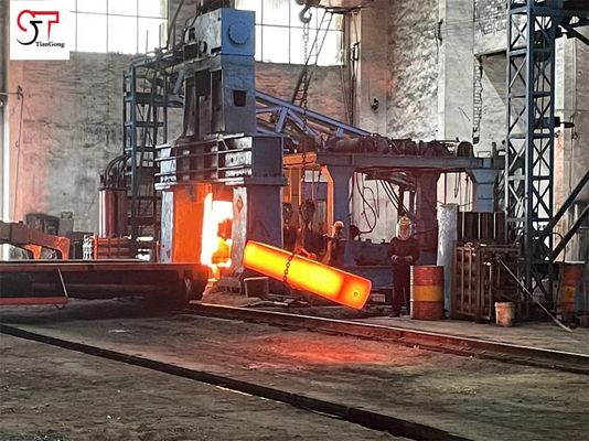 42CrMo Custom Forged Steel Shaft Drive Shaft For Wind Turbines Industrial Gearboxes