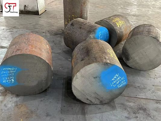 0.1ton To 7ton Forged Cylinder Steel Hollow Cylinder Open Die Forging Heat Treatment