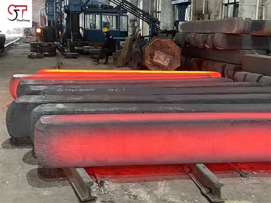 Free Forging Custom Forged Shaft Transmission Shaft For Heavy Equipment