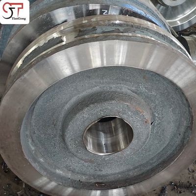 High Strength Forged Crane Wheel Forged Wheel Blanks 4140 4130