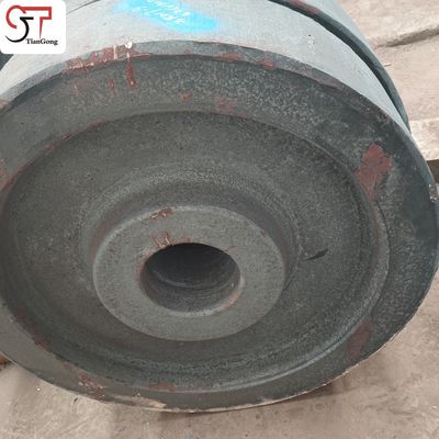Quay Crane Smooth Steel Forging Blank Bridge Crane Forging Wheel Blanks