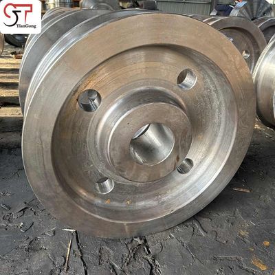 ZPMC Port Rotary Forged Wheels Open Forging 42CrM Alloy Forged Wheel