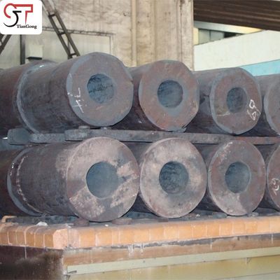 Quay Crane Smooth Steel Forging Blank Bridge Crane Forging Wheel Blanks