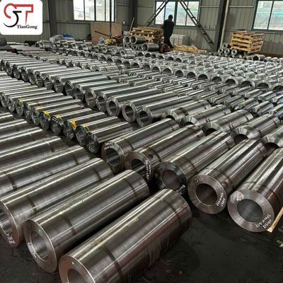 Carbon Steel Forging Mild Steel Round Forged Gears Forged Discs Cylindrical Parts