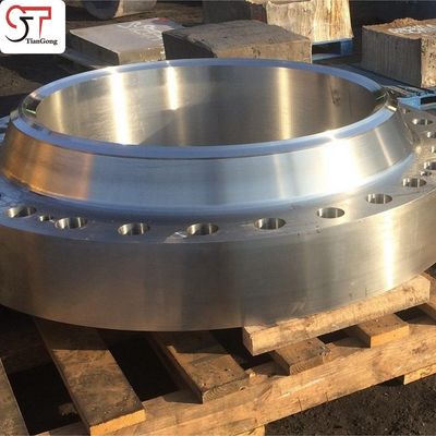 20CrNi2Mo Forged Flanges High Strength Open Closed Die Forging Chemical Industry