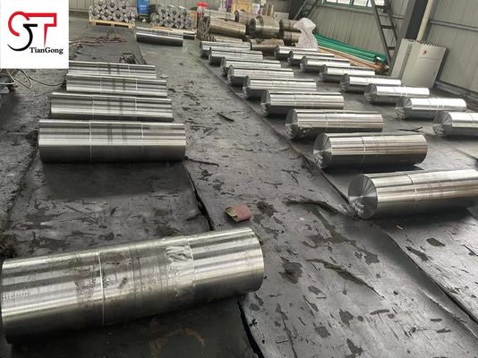 Hydropower Spindle Forged Shaft 42CrMo4 18CrNiMo7-6 Turbine Main Shafts