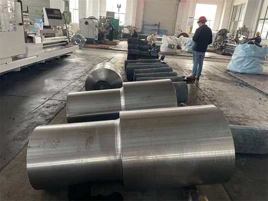 Rough Surface Open Die Forging 42CrMo 35CrMo Shaft Sleeve Forgings