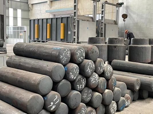 Carbon Alloy Forging Blanks Intermediate Gear Shaft Input Gear Shaft