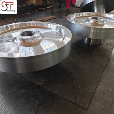 45# Steel Forged Disc 42CrNiMo 42CrMo  Large Forge Disc Beyblade For Metallurgy