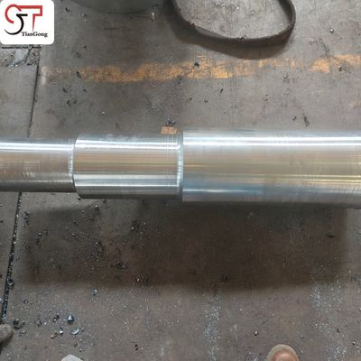 20CrMnTi Pinion Shaft 40CrNiMo Forged Intermediate Case Hardened Shaft For Power Industry