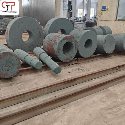 20CrMnTi Pinion Shaft 40CrNiMo Forged Intermediate Case Hardened Shaft For Power Industry