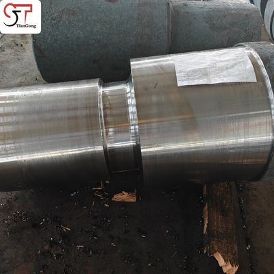 20CrMnTi Pinion Shaft 40CrNiMo Forged Intermediate Case Hardened Shaft For Power Industry