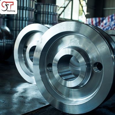 Large Module Hardened Forge Cast Iron Turbine Gear For Wind Turbine Transmission Units