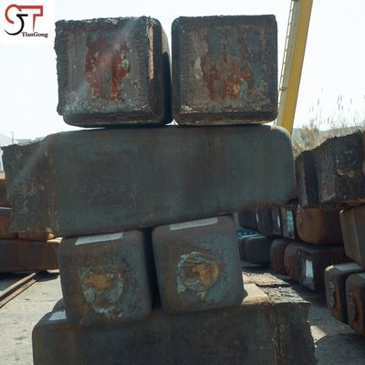 Blue Customized Carbon Steel Forgings Hydraulic Scraper Conveyor Shaft