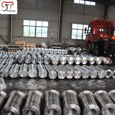 100kg - 7000KG Alloy Steel Heavy Steel Forgings Shaft For Wind Turbine Hot Forging Steel