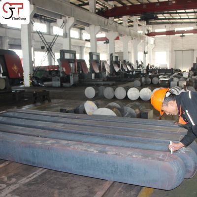 Large Size Industrial Cylinder Alloy Steel Forged Heat Treated Machined To Drawing