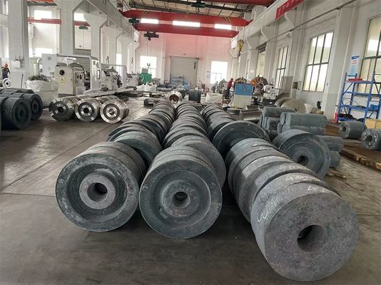 42CrMo4 Heavy Duty Steel Forging Blank for Port Crane Wheels