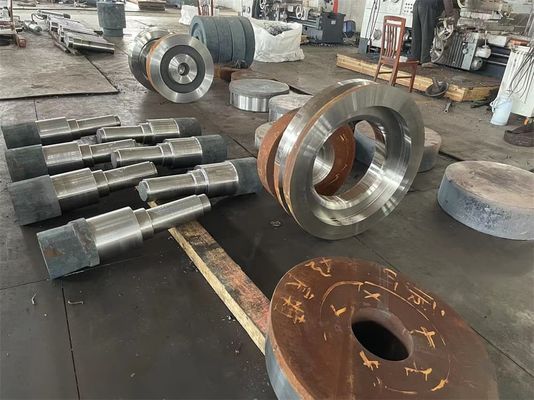 Large Size Hardened Steel Shaft Carbon Steel 35# 45# Steel Shaft In Marine Drives Use