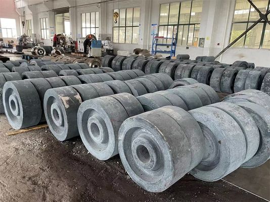 Stacker Systems Free Forging Forged Trolley Wheel  For Port Crane
