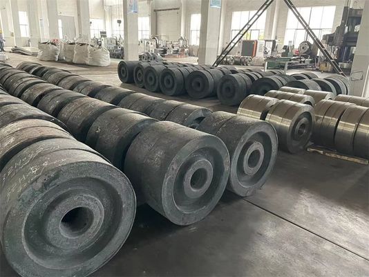 42CrMo4 Heavy Duty Steel Forging Blank for Port Crane Wheels