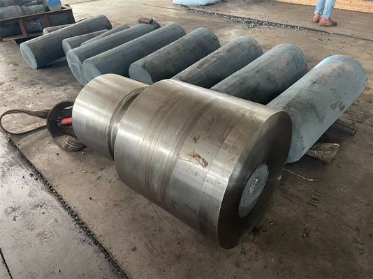 20CrMnTi Heavy Steel Forgings 7ton Shipbuilding Intermediate Shaft Casting Forge