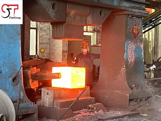 42CrMo 40Cr Alloy Steel Parts Wear Resistant Super Steel Forgings For Ship Shaft Fittings