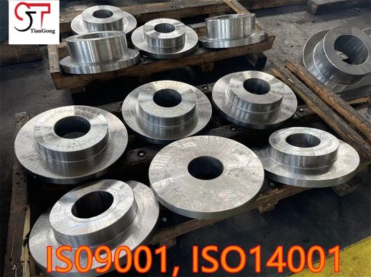 Machined Forged Disc Carbon Steel Coupling Forgings For Hydraulic Drive Assemblies