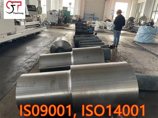 Large Dia Heavy Forging 42CrMo4 18CrNiMo7-6 Forged Steel Parts Wind Turbines