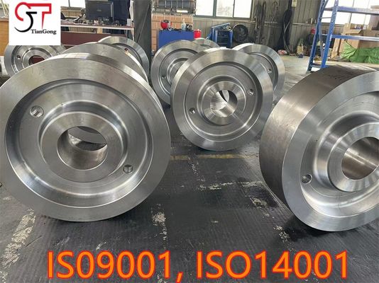 Stacker Systems Free Forging Forged Trolley Wheel  For Port Crane