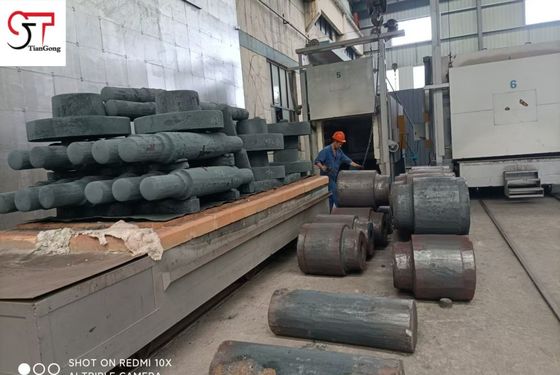 42CrMo Industrial Equipment Steel Forging Blank Hot Forged Cylindrical Steel Forging