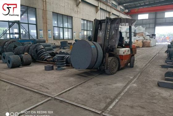 18CrNiMo7-6, 45# Steel, 42CrNiMo,42CrMo  Large Forged Disc for Metallurgy, Industry Gearbox 