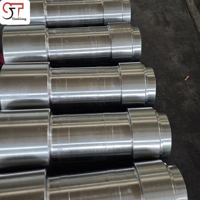 Splined Free Forging Low Speed Output Shaft Free Forging Industrial Drive Systems