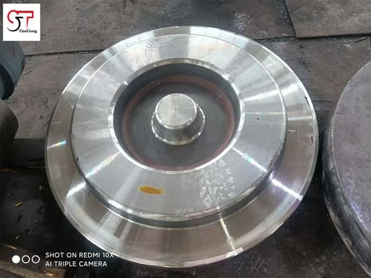 Machined Forged Disc Carbon Steel Coupling Forgings For Hydraulic Drive Assemblies