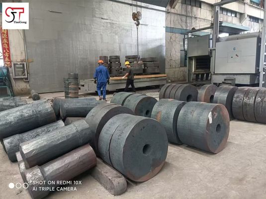 Customized Large Carbon Steel  Forgings 35# 45#  Transmission Shaft