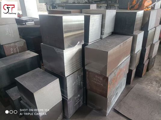 Custom Size Smooth Forged Steel Block Mechanical Press Frames Heavy Steel Block
