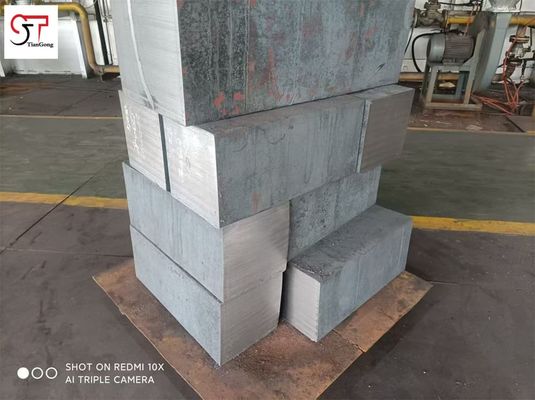 Custom Size Smooth Forged Steel Block Mechanical Press Frames Heavy Steel Block