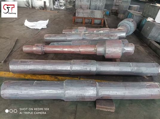 Spline Finished Carbon Steel Forgings ODM Gear Shaft Forgings For Drivetrain Assemblies
