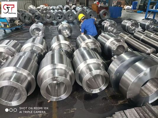 Heavy Duty Carbon Steel Forgings 45# Coupling Forgings Mining Conveyors Applicated