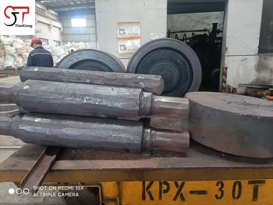 Precision Ground Carbon Steel Forgings Intermediate Gear Shaft Forgings For Gearboxes