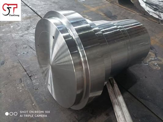 Heavy Duty Forged Gear 20CrMnTi Forged Steel Alloy Normalized Tempered For Crusher Gear