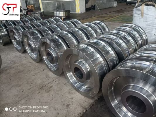 High Load Heavy Steel Forgings  Custom Shaped For Hydraulic Cylinder Open Die Forging
