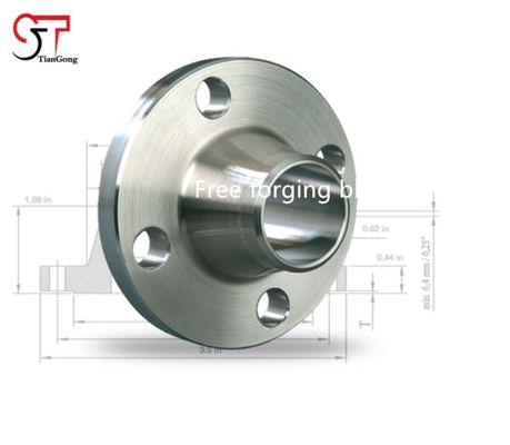 Closed Die Forged Steel Flanges OEM Open Forging Process For Gearbox